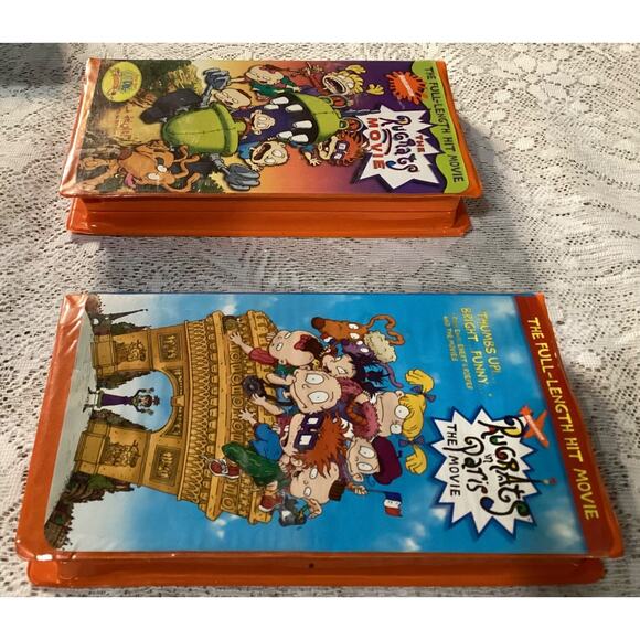 The Rugrats Movie & Rugrats in Paris VHS Tapes (VHS) - Picture 4 of 6